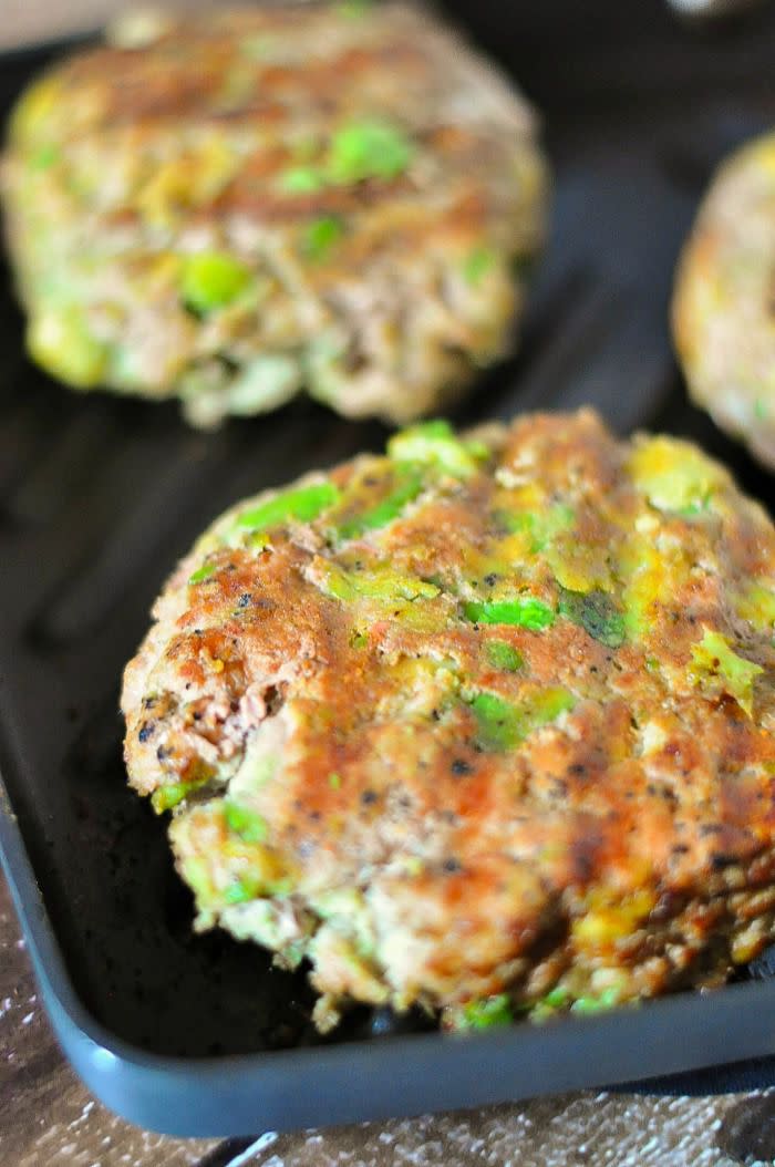 Turkey Avocado Burgers