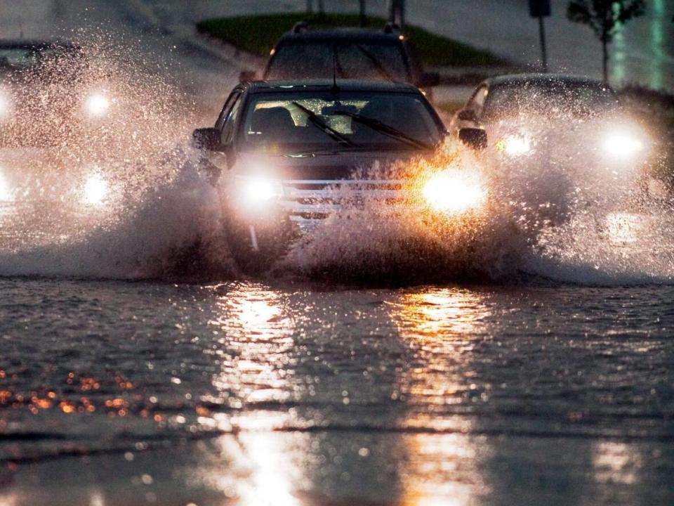 Heavy rain and high winds are expected Monday as Nova Scotians prepare for possible flooding and power outages. (Andrew Vaughan/The Canadian Press - image credit)