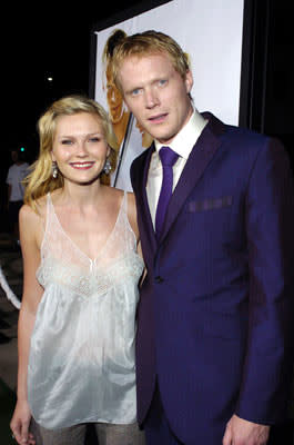 Kirsten Dunst and Paul Bettany at the Beverly Hills premiere of Universal Pictures' Wimbledon