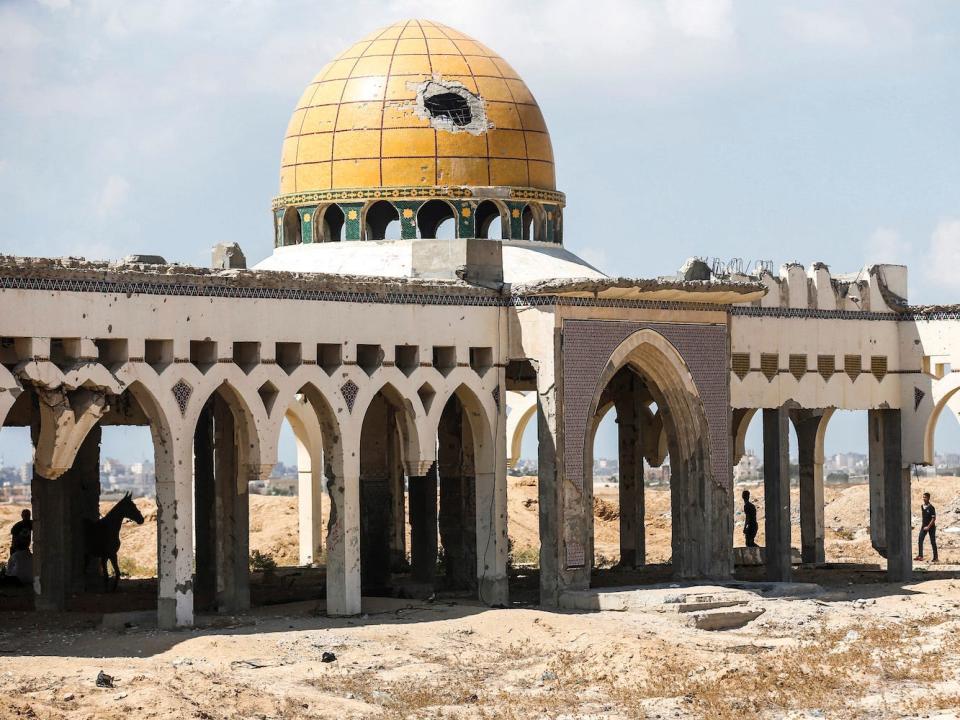 The abandoned Yasser Arafat International in Palestine.