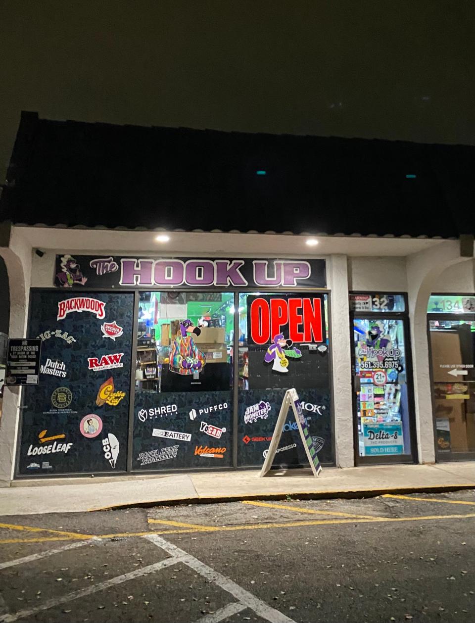 The Hook Up is one of the best-known vape shops in East Boca Raton.