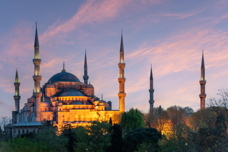 The Blue Mosque in Istanbul