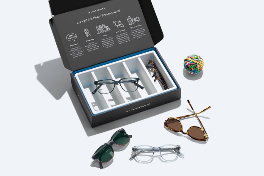 Warby Parker Home Try-On 圖/Warby Parker