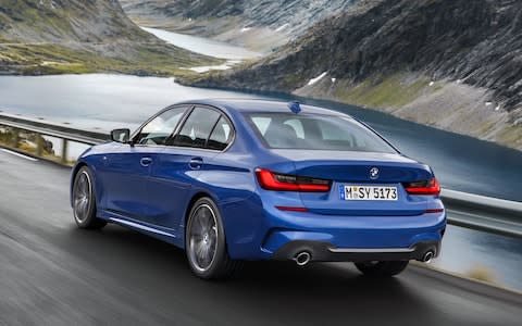 2019 BMW 3-series - all-new seventh generation - tested Nov 2018, on sale UK in March 2019 - Credit: Fabian Kirchbauer