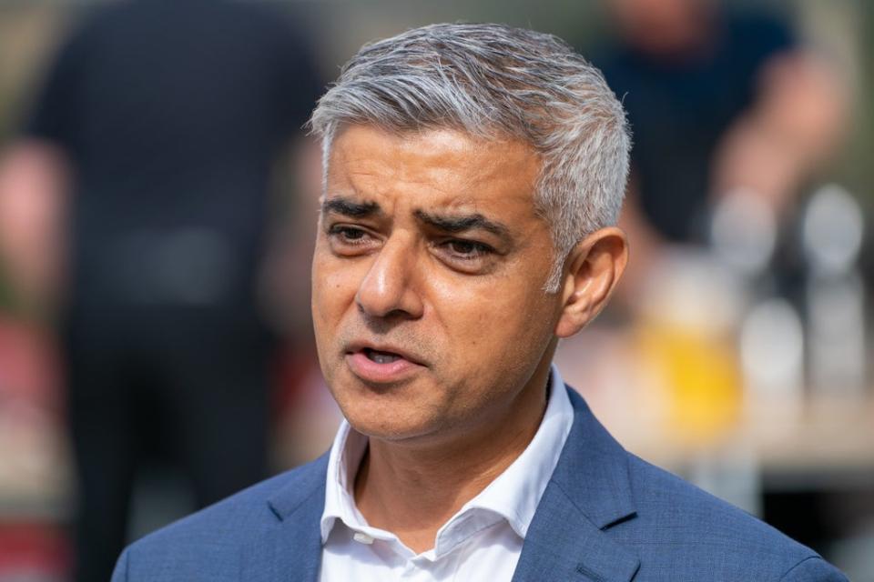 Mayor of London Sadiq Khan (Dominic Lipinski/PA) (PA Wire)