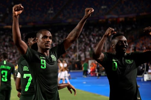 Odion Ighalo (left) made a shock last-minute move to Manchester United on deadline day