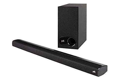 Polk Audio Signa S2 Ultra-Slim TV Sound Bar | Works with 4K & HD TVs | Wireless Subwoofer | Inc…