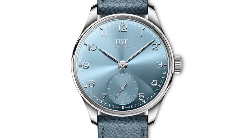 IWC Schaffhausen Portugieser Automatic 40 in 18K white gold, $19,500, iwc.com. Available now. - Courtesy IWC