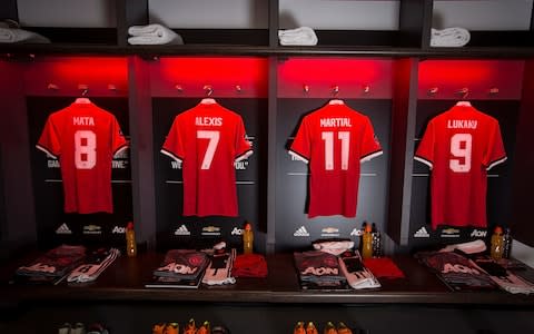 wembley changing room - Credit: GETTY IMAGES