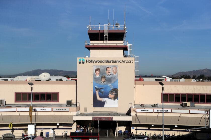 The Hollywood Burbank Airport, on Thursday, Jan. 30, 2020.