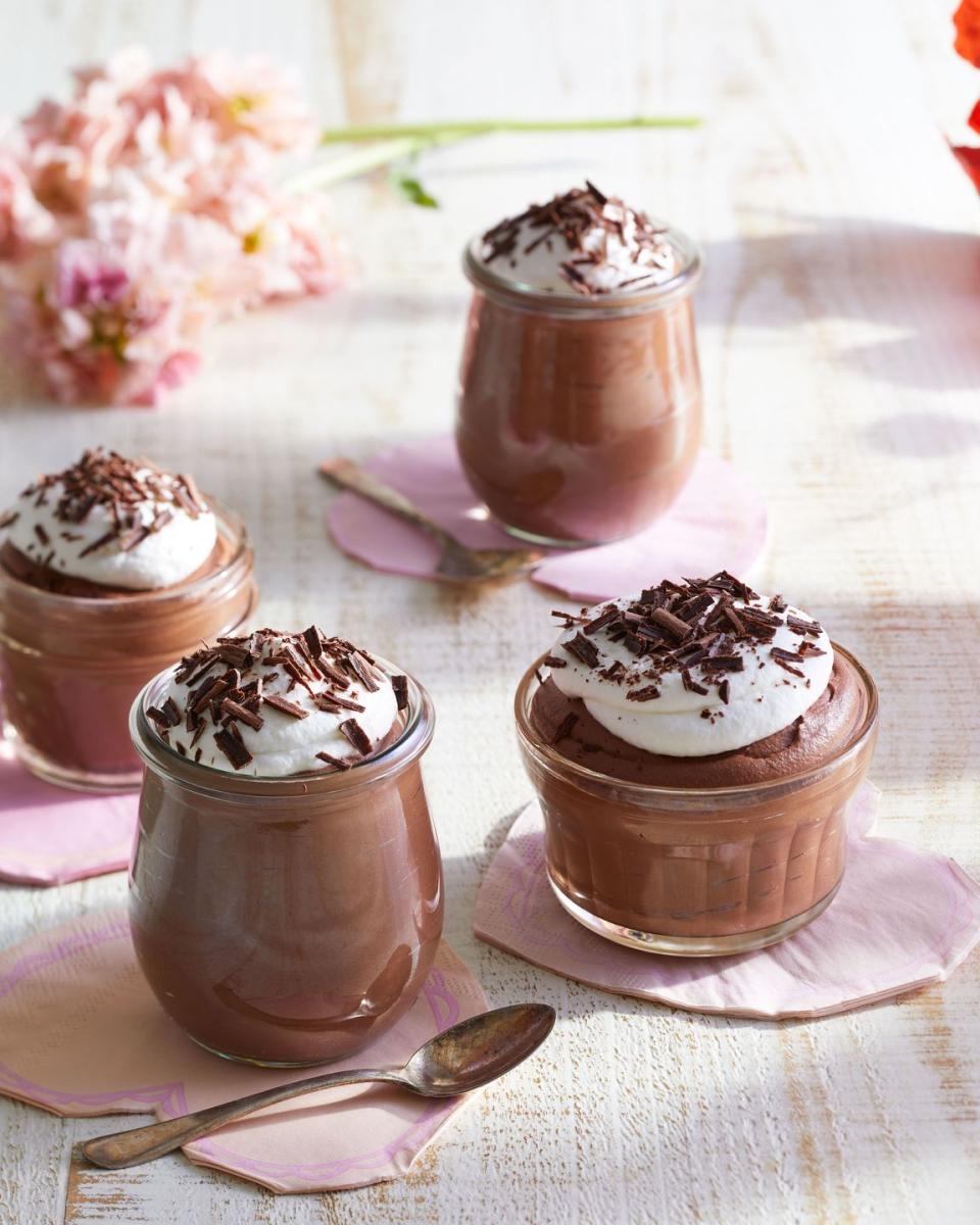 classic creamy chocolate mousse
