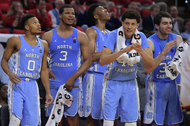 North Carolina is one of the top favorites to win the NCAA tournament. (Getty)