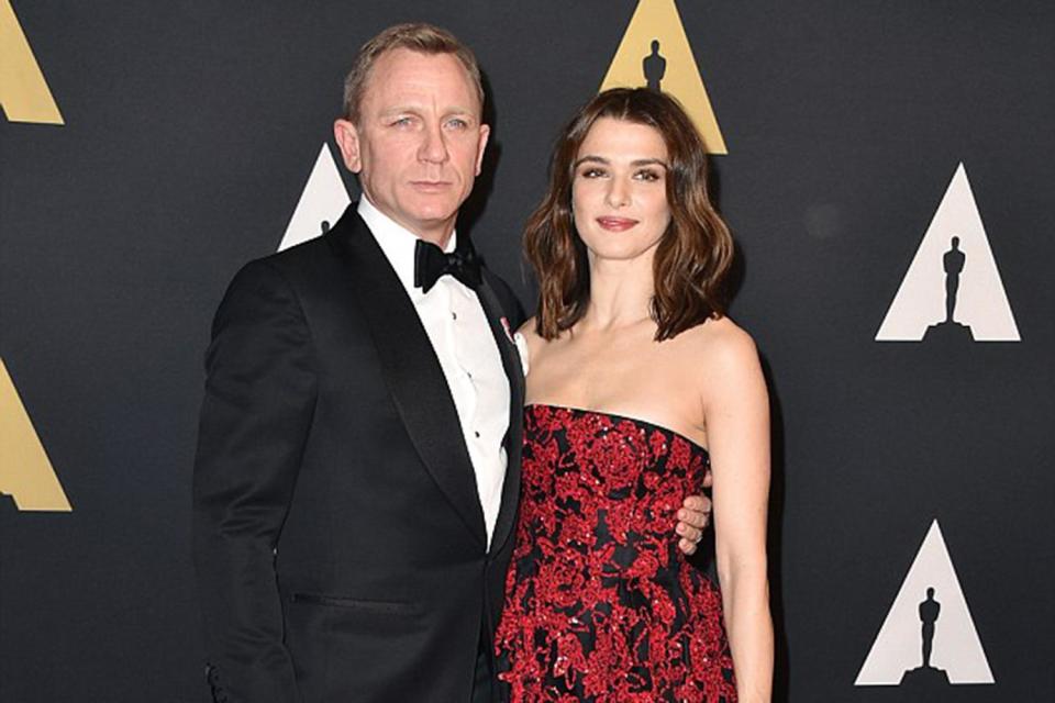 Daniel Craig with his wife Rachel Weisz (AP)