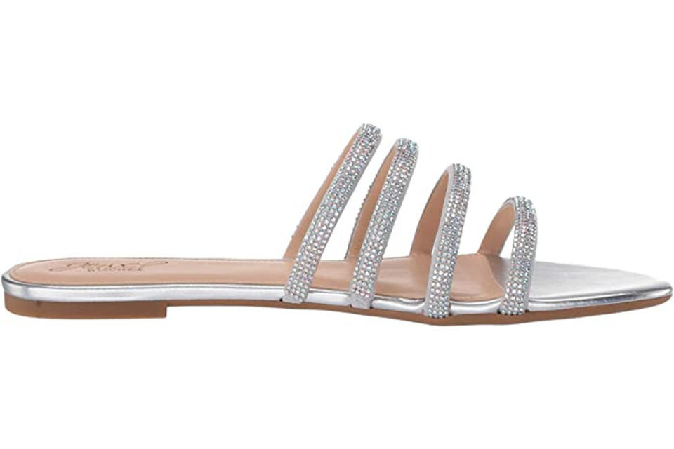 zappos, badgley miskha jewel, crysal embellished heels 