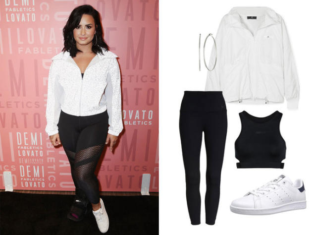 Demi Lovato - LOVE my Fabletics Esther Leggings!! Get them before