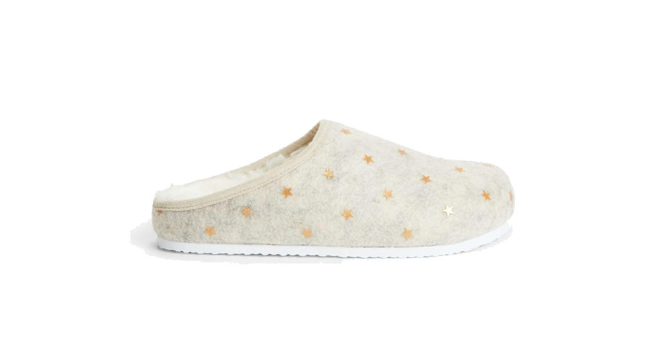 Mini Star Footbed Mule Slippers