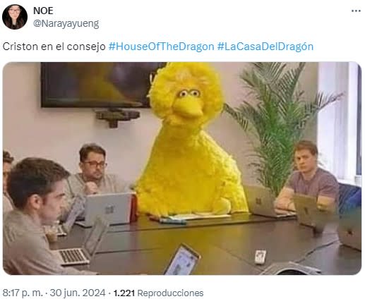 la casa del dragon 2x03 memes criston cole