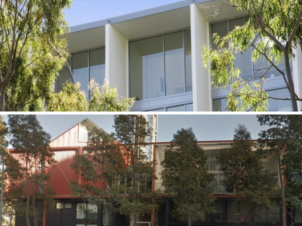 The empty Zetland apartments known as the 'Garland Lofts'. (Source: Village Property, Google Maps)