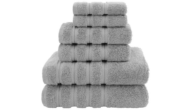 White Classic Luxury White Bath Towels - Large 30x56 Inch, 100