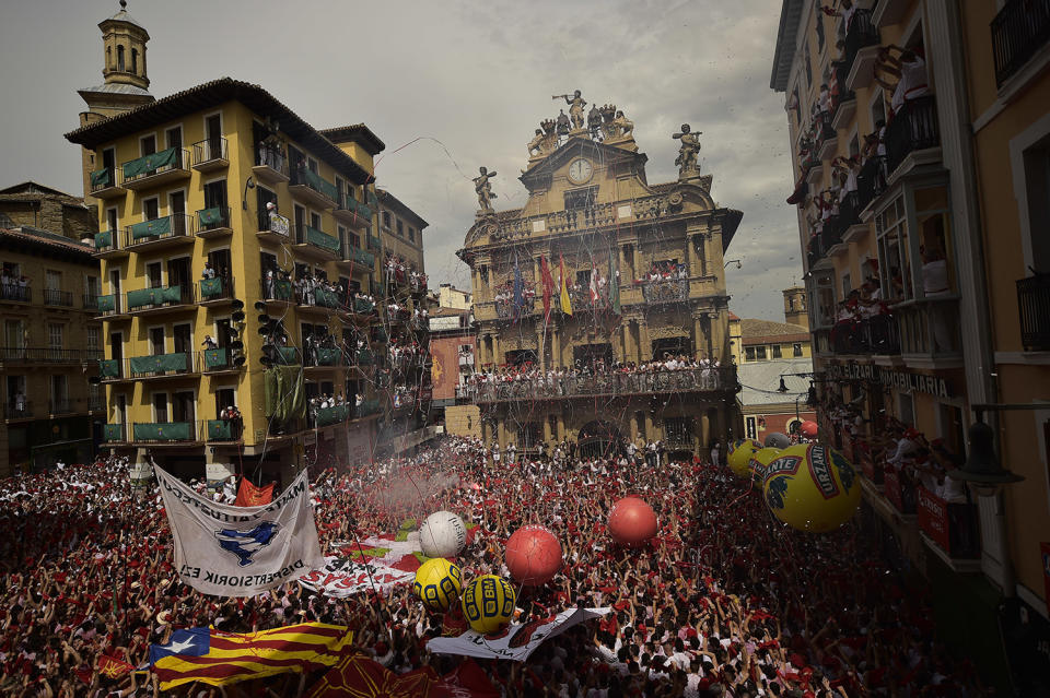 Running of the Bulls festival kicks off in Spain