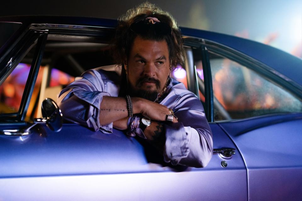 Dante (Jason Momoa) emerges as a powerful new villain and threat to Dominic Toretto's crew in "Fast X."