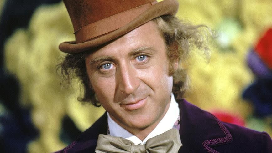 Gene Wilder as Willy Wonka.