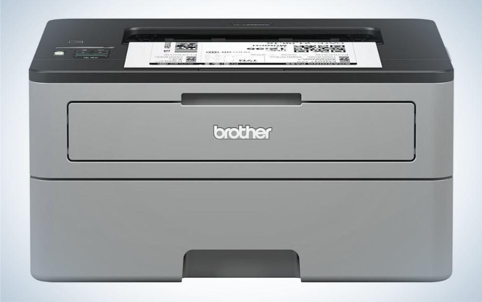 The Brother HL-L2350DW Compact Monocrhome Laser Printer is the best laser printer that’s also sustainable.