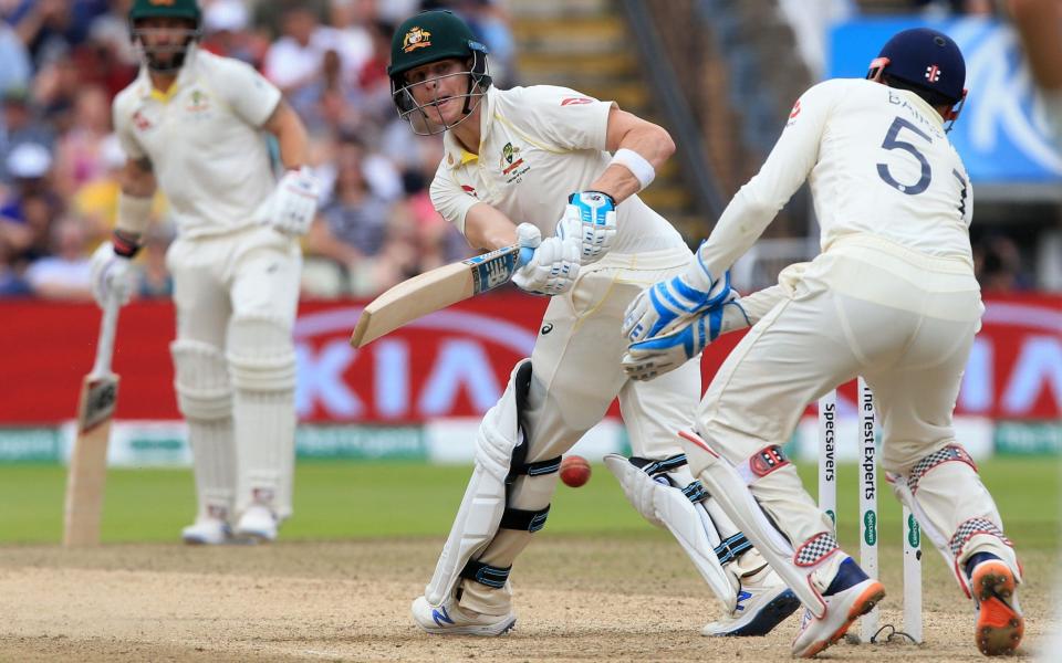 Steve Smith dominates England's bowlers at Edgbaston - AFP