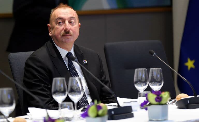 El presidente de Azerbaiyán, Ilham Aliyev