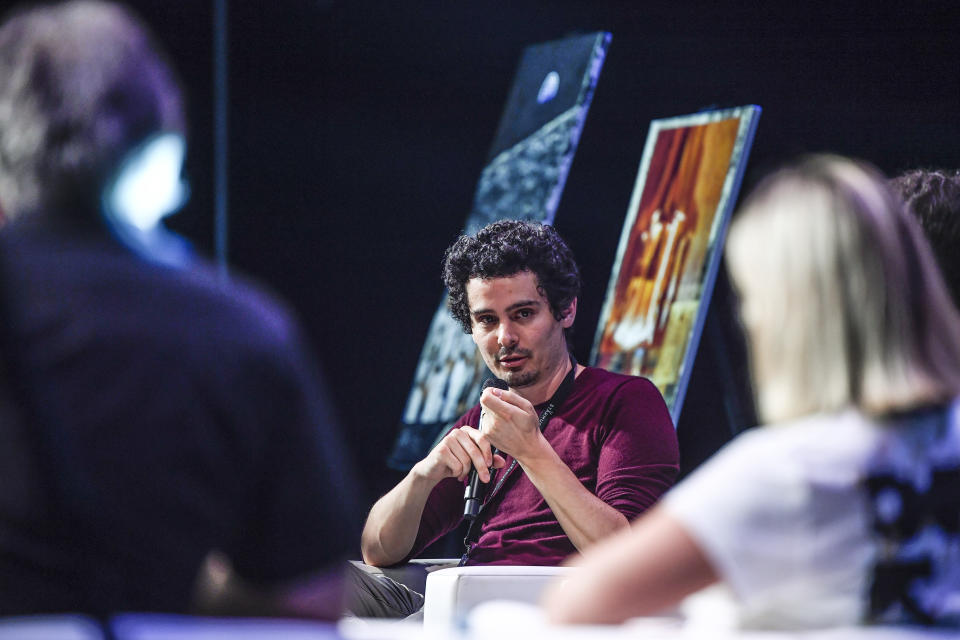 ZURICH, SWITZERLAND - JUNE 26: Damien Chazelle attends Starmus V: A Giant Leap, sponsored by Kaspersky at Samsung Hall on June 26, 2019 in Zurich, Switzerland. (Photo by Valeriano Di Domenico/Getty Images for Kaspersky)