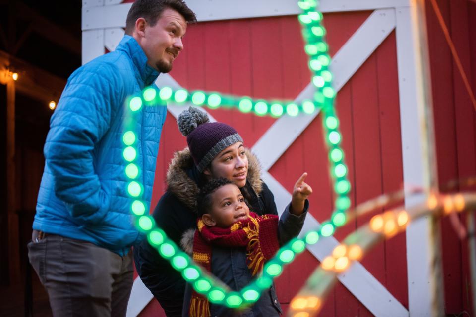 The Reynolds Lights are moving to Conner Prairie in 2019 as part of the A Merry Prairie Holiday display.