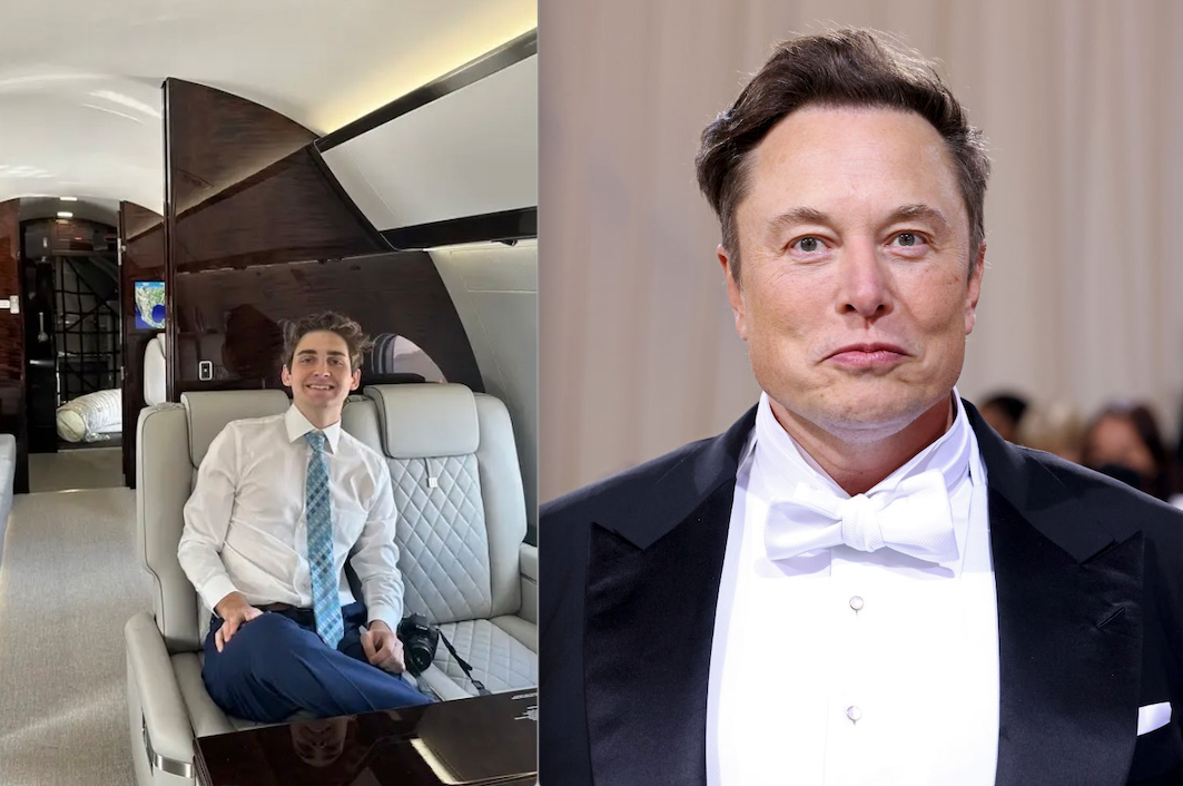 Jack Sweeney hat mehrere Accounts in den sozialen Medien eingerichtet, die Privatjets verfolgen, darunter auch die Flugzeuge von Elon Musk. - Copyright: Jack Sweeney/Getty Images