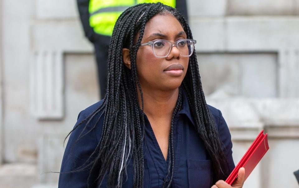 Government source said Kemi Badenoch was being targeted by a small group of hardline Eurosceptics because she refused to accept their demands in exchange for support last year - Tayfun Salci/Avalon