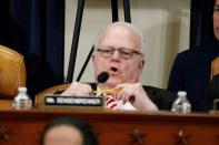 Rep. Jim Sensenbrenner. R-Wis., votes no on the second article of impeachment against President Donald Trump during a House Judiciary Committee meeting on Capitol Hill, in Washington