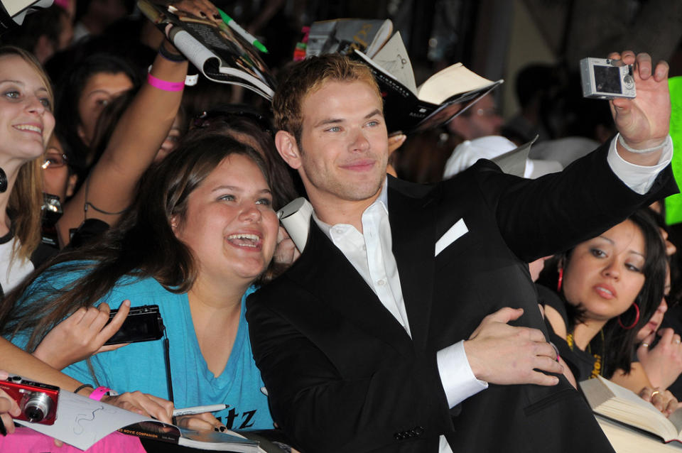 Twilight Saga New Moon LA Premiere 2009 Kellan Lutz