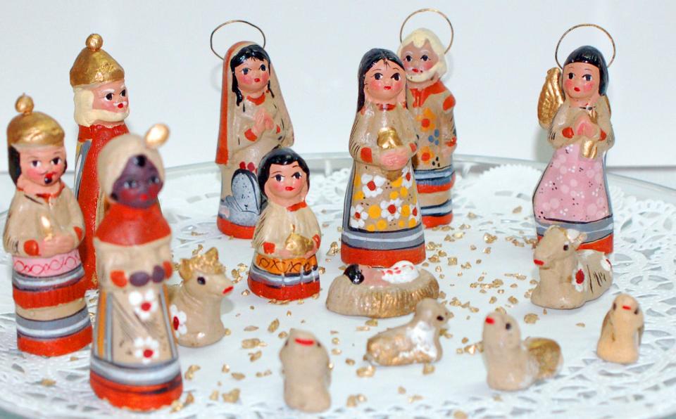 This nativity collection will be among 130 on display this weekend at the Wesley United Methodist Church Crèche Festival.
