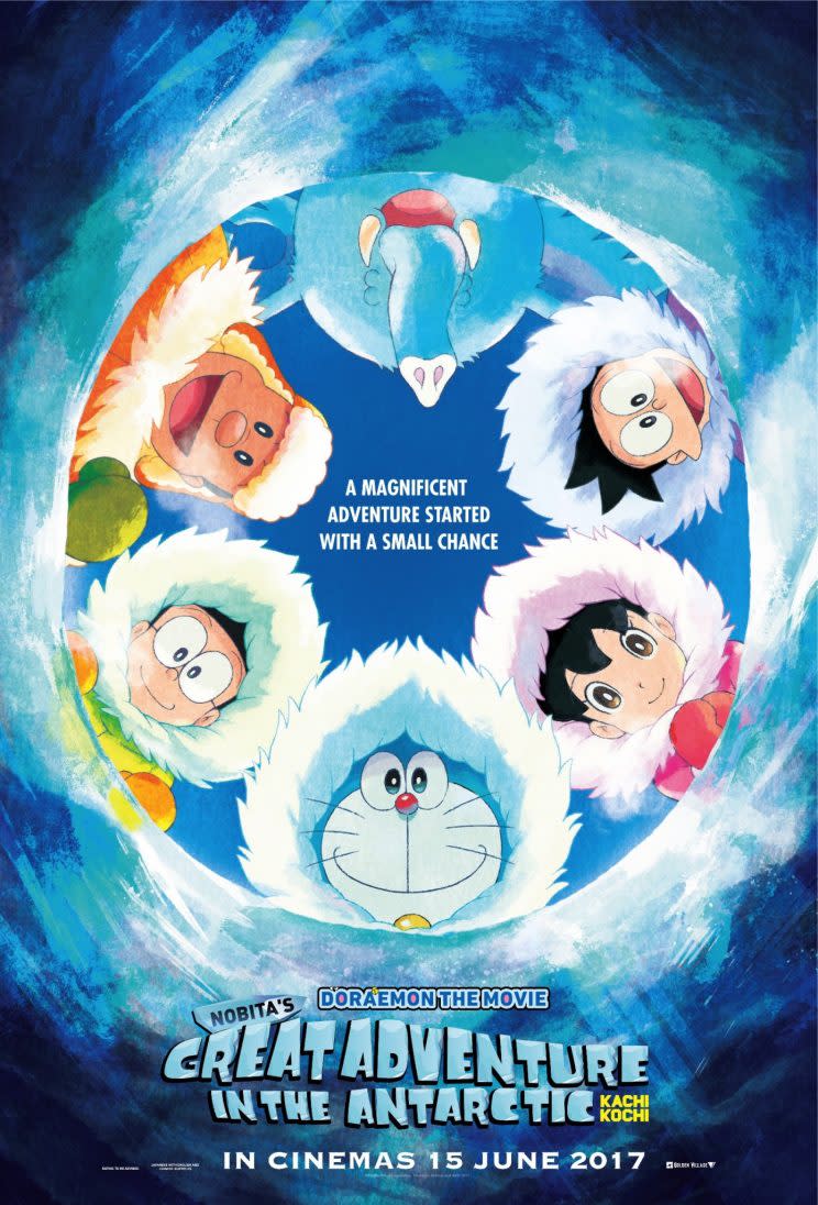 Doraemon The Movie: Kachikochi Nobita’s Antarctic Big Adventure (Golden Village Cinemas)