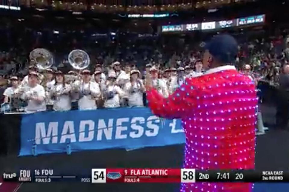 Fairleigh Dickinson University Scrambles to Get Marching Band After Shocking Win Over Purdue. https://twitter.com/CBSSports/status/1637632362191421441?s=20. CBS Sports