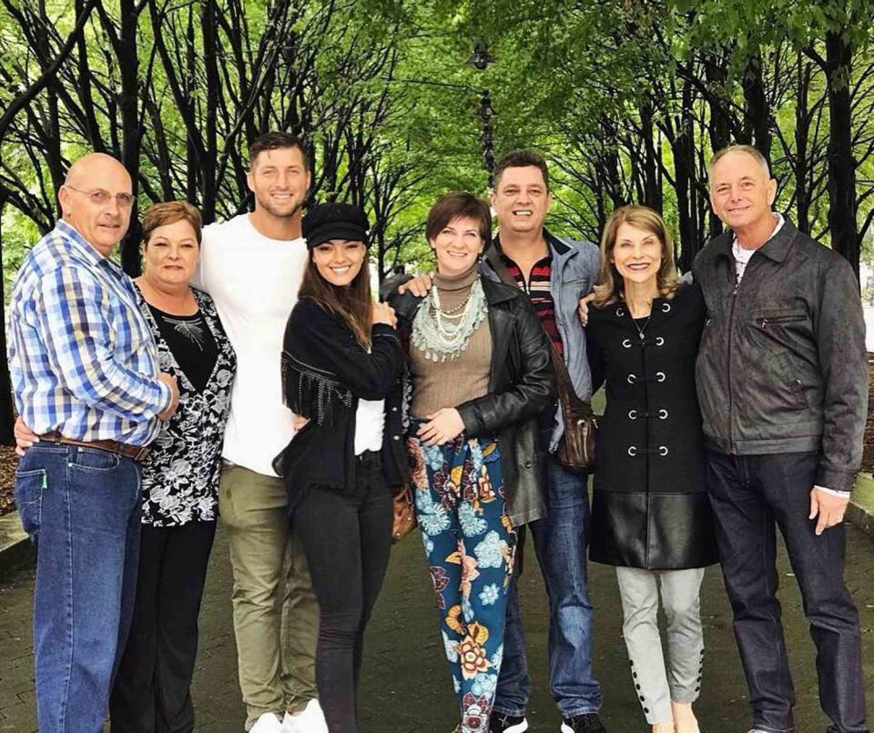 Tim Tebow, Demi-Leigh Tebow and family
