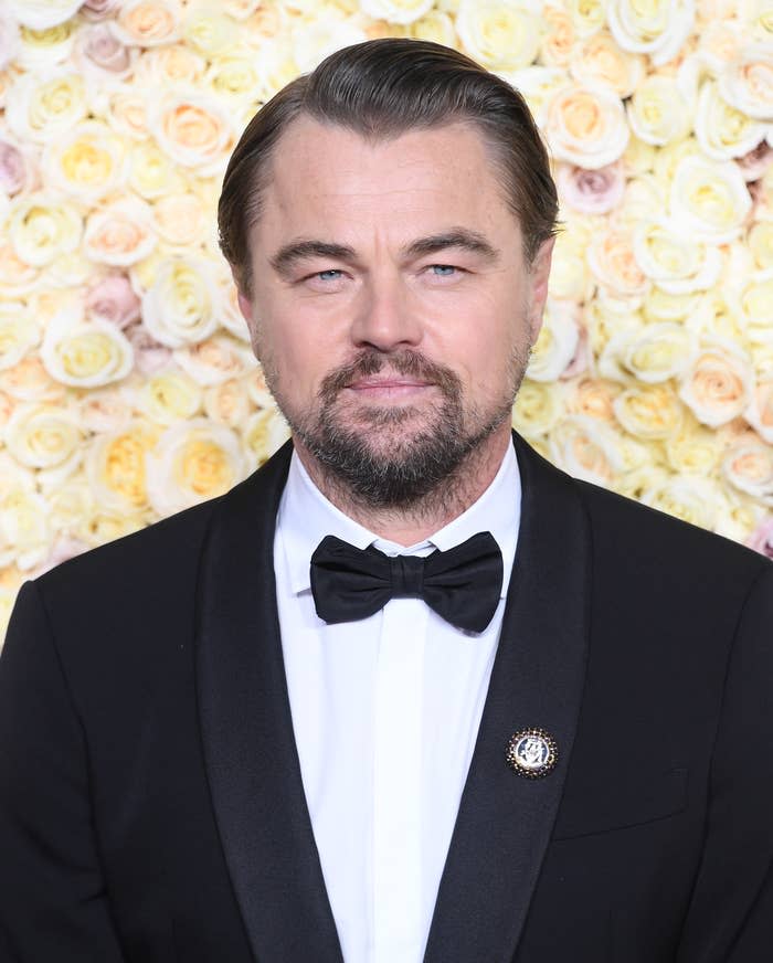 Closeup of Leonardo DiCaprio