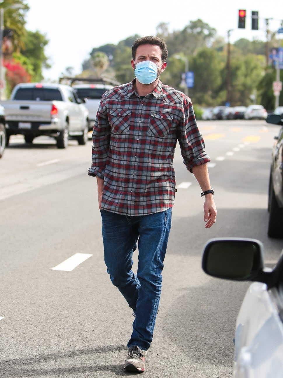 Ben Affleck is seen on May 14, 2021 in Los Angeles, California.