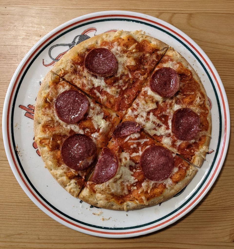 Die Salami-Pizza von JA.