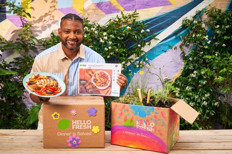 JB Gill has partnered with with meal kit company HelloFresh, who will be including plantable seed paper within the first 5,000 boxes of a limited-edition recipe-kit to celebrate the launch of new Disney Pixar film Elemental (Simon Jacobs/PinPep)