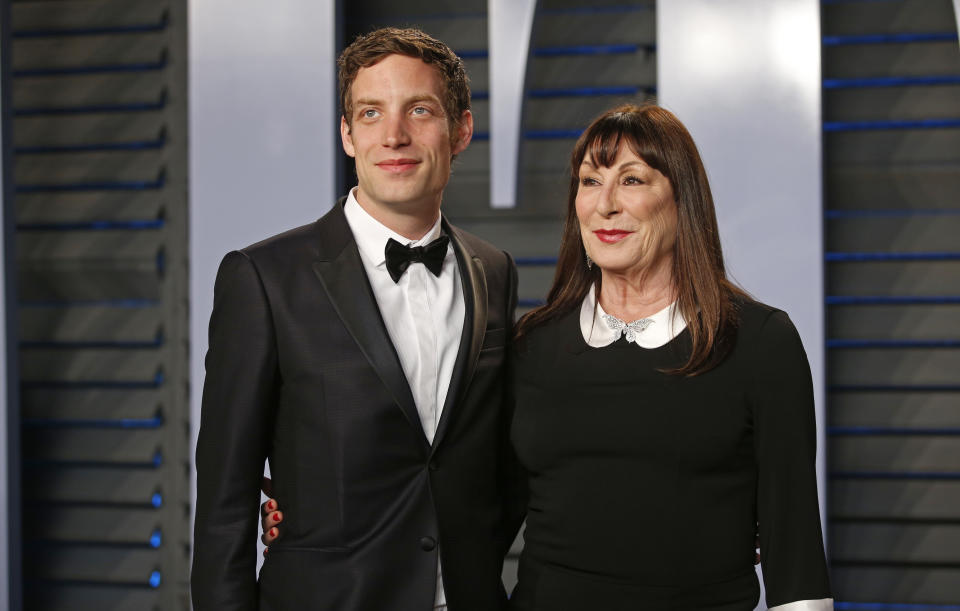 Angelica Huston und James Jagger (Bild: Reuters)