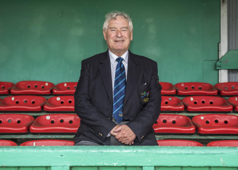 Sad situation: The Southern League chairman Terry Barrett has told us the player’s striker wasn’t down to money