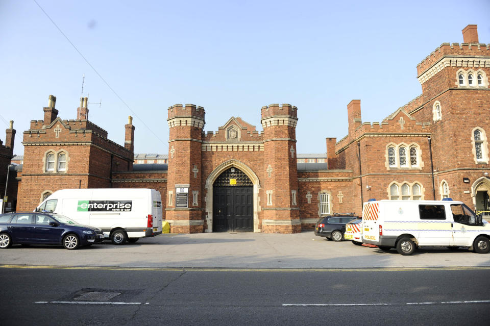 Webster was caught 'sexting' two male inmates while serving as a guard at HMP Lincoln. (SWNS)