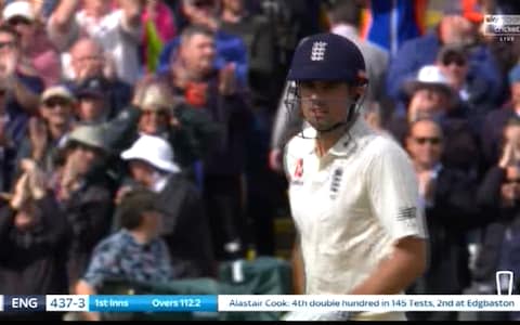 AN Cook - Credit: Sky Sports Cricket