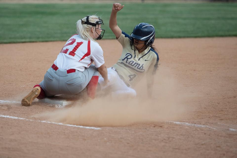 Franklin softball closed the regular season with a 1-0 win over Roberson on May 5, 2022, in Asheville.