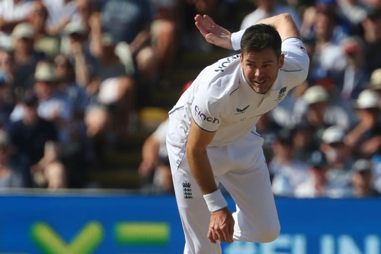 Recalled: England great James Anderson is back in the side for the fourth Ashes Test against Australia at Old Trafford (Geoff Caddick)