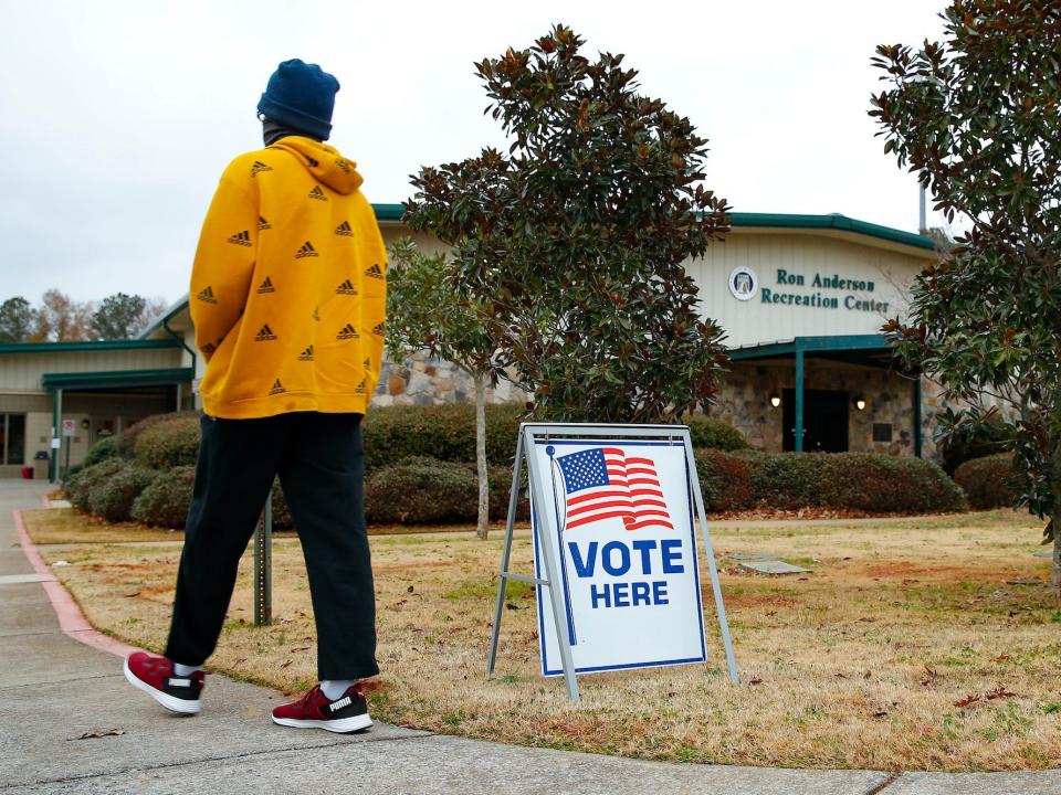 Georgia polling place